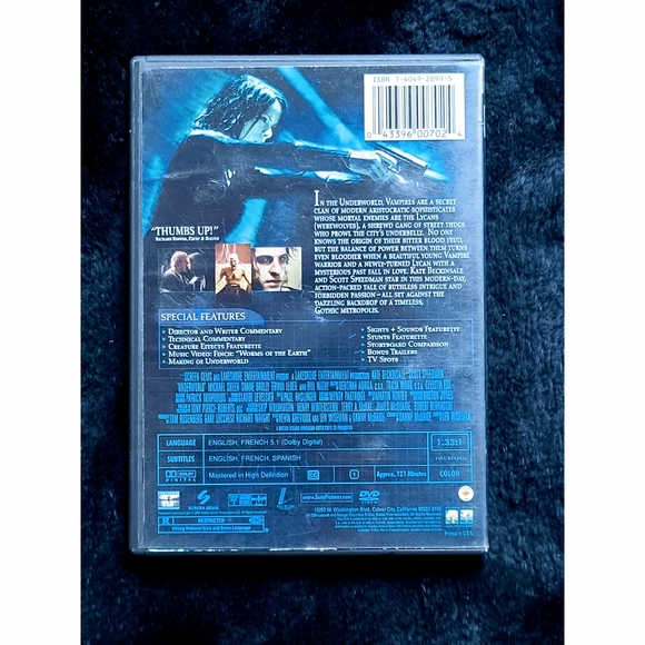 Underworld DVD Full Screen Special Edition - Picture 2 of 3